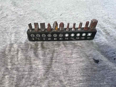 Photo of free Screwdriver bits (Grays RM17) #1