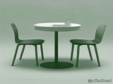 Photo of Small dining table and 2 chairs (Rugby CV21) #1