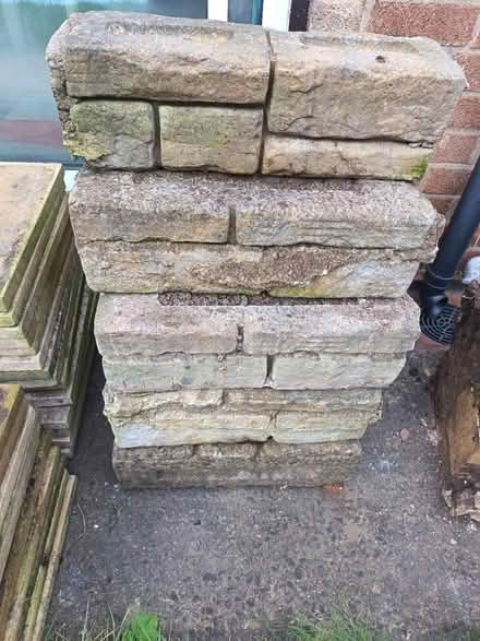 Photo of free Edging copings x12 (Cheadle Hulme SK8) #1