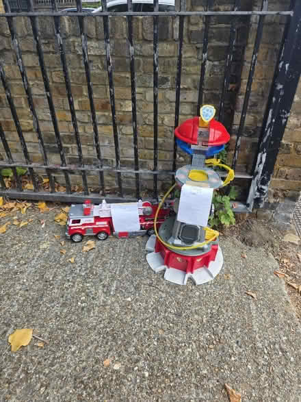 Photo of free Paw patrol toys (Richmond TW10) #1