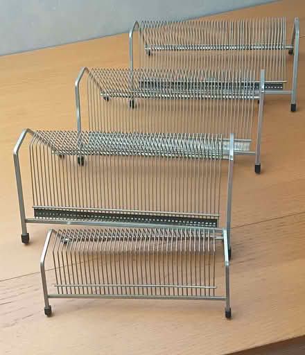 Photo of free Vinyl Record Racks (4) and Cassette Racks (5) (Sutton SS4) #1