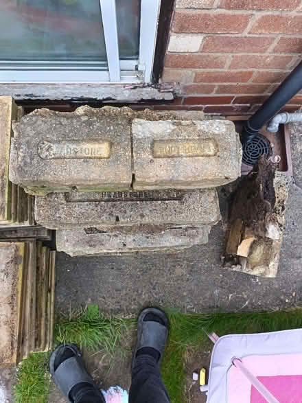 Photo of free Edging copings x12 (Cheadle Hulme SK8) #2