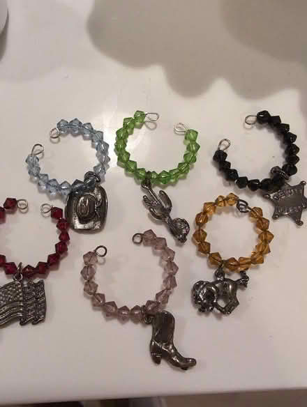 Photo of free 6 wine glass charms (Aspen Hill) #1