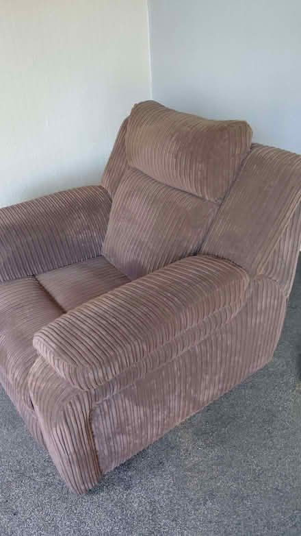Photo of free Brown electric recliner chair (Mirfield WF14) #1