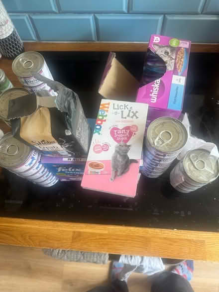 Photo of free Assorted cat food (SW161LZ) #1