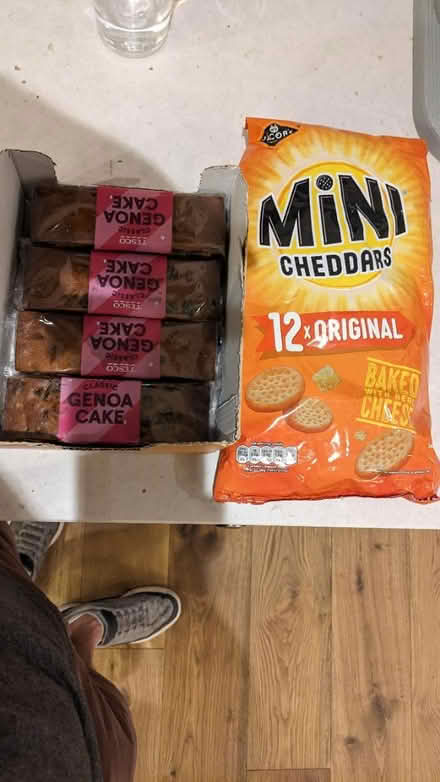 Photo of free Cake and Mini Cheddars (Leybourne) #1