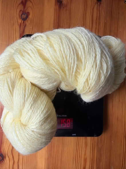 Photo of free 2 ply yellow yarn (Sanderstead CR2) #1