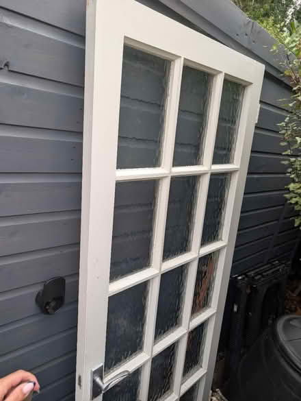 Photo of free Internal glass door with handle (Near straight road - CO3) #1