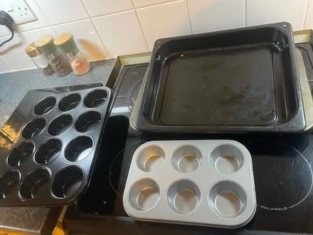 Photo of free Yorkshire pudding and baking trays (Pooley Bridge CA10) #1