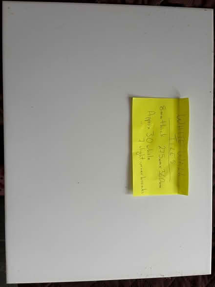 Photo of free White wall tiles (info inside) (Erdington B23) #1