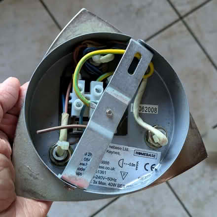 Photo of free Pair Of Wall/Ceiling Lights, 3 Shades On Each (Elham CT4) #2