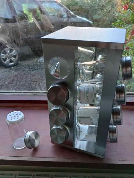 Photo of free Revolving jar rack (Harton, NE34) #1