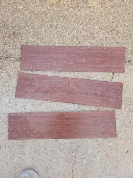 Photo of free 3 - 24" x 6" Tile (Overland Rock Road & Brown) #1