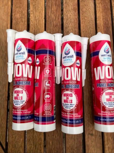 Photo of free 4 x Brand New Panel Adhesive (Manor Gardens EX8) #1