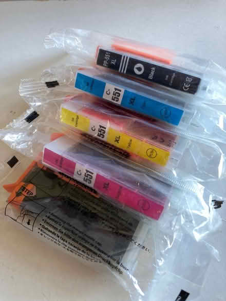 Photo of free 6 x Compatible Cartridges for Canon PGI-550 & CLI-551 (St James, South Elmham IP19) #1