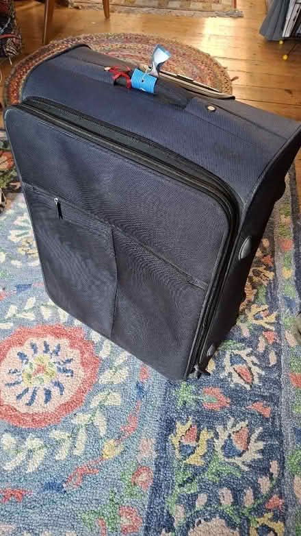 Photo of free Large suitcase with damaged wheel (Osney OX2) #1