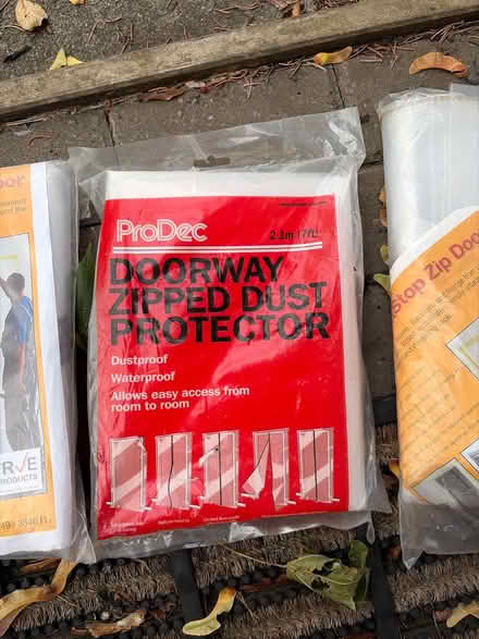 Photo of free 3 doorway dust covers (Cambridge CB4) #2