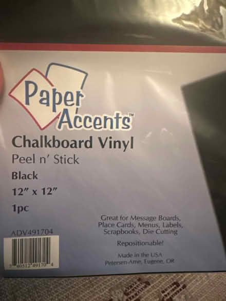 Photo of free Peel and Stick Chalkboard Sheets (Harvard MA) #3