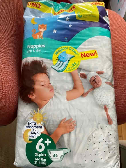 Photo of free Nappies Age 6+ (Pelaw NE10) #1