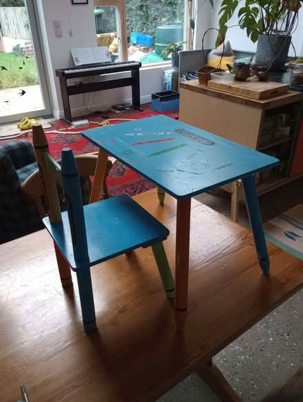 Photo of free Child's table and chair (Headingley LS6) #1