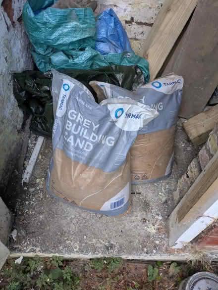 Photo of free 2 full bags of builders sand (Crookes S10) #1