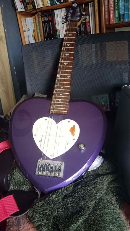 Photo of free Purple electric guitar (Odd Down BA2) #1