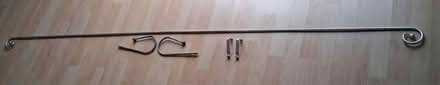 Photo of free Curtain rail and hooks (Cippenham SL1) #1