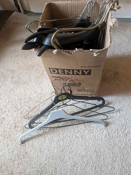 Photo of free Coat Hangers (Grantham) #1