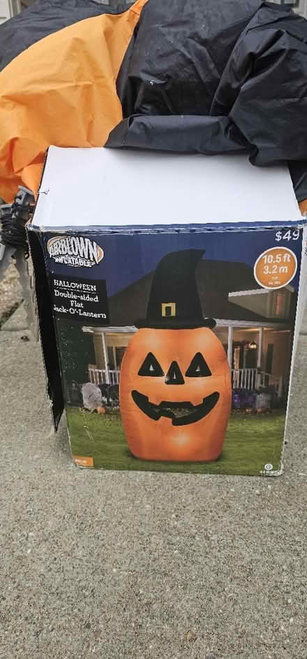 Photo of free Halloween blow up decoration (Near Menchville high School) #1