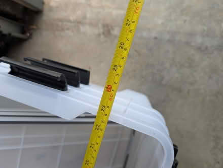 Photo of free Large bins, clear, x3 (Folsom) #4
