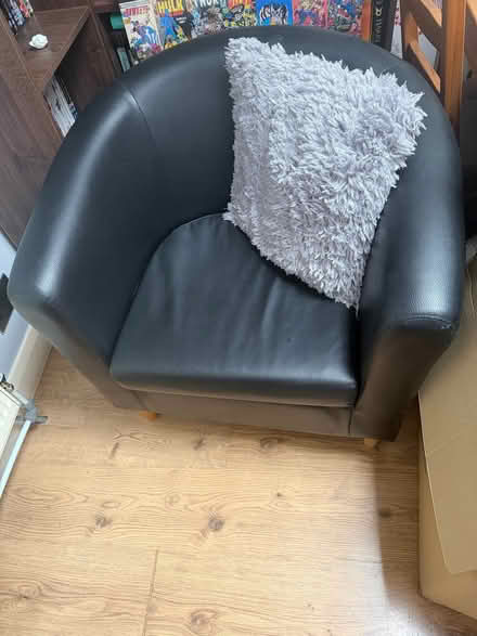 Photo of free Black Sofa Shairs (Tyersal BD4) #2