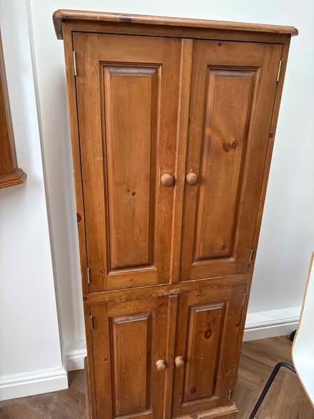 Photo of free Pine double cupboard (Stannington S6) #2