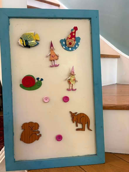 Photo of free Magnetic board & magnets (Jordans HP9) #1