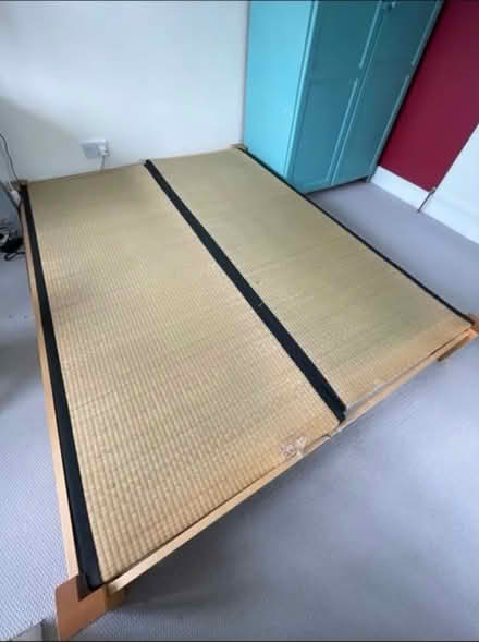 Photo of free Double bed frame with tatami mats (Lochwinnoch) #1