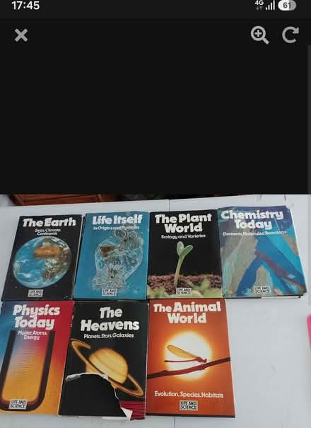 Photo of free Old science information books (Bennetts end HP3) #1