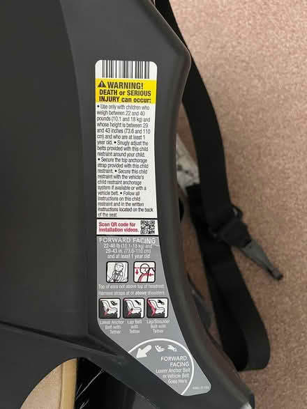 Photo of free USA certified car seat - Disney (Deans EH54) #4