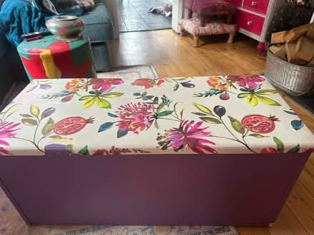 Photo of free Storage box ottoman (Loudwater) #3