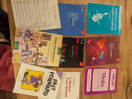 Photo of free Viola sheet music beginner tp Grade 3 (Hugus TR3) #1