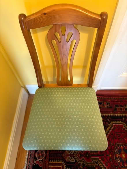 Photo of free Upholstered dining chair (Stony Stratford MK11 1EX) #2