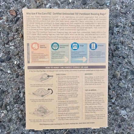 Photo of free Parchment Roasting Bags (94041) #2