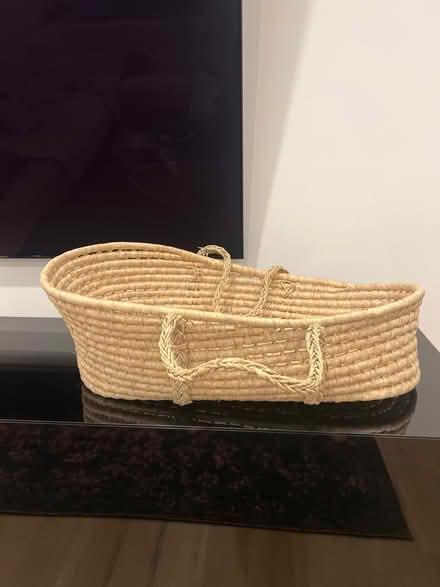 Photo of free Wicker bassinet (Old Town) #1