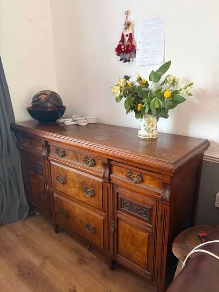 Photo of free Wooden side cabinet (Barton Le Clay M45 4) #1