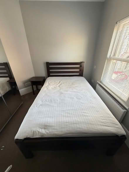 Photo of free 4ft wooden bed / bedside table (Presentation rd Galway city) #1