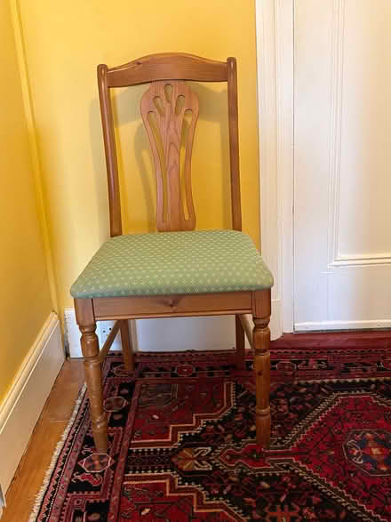 Photo of free Upholstered dining chair (Stony Stratford MK11 1EX) #1
