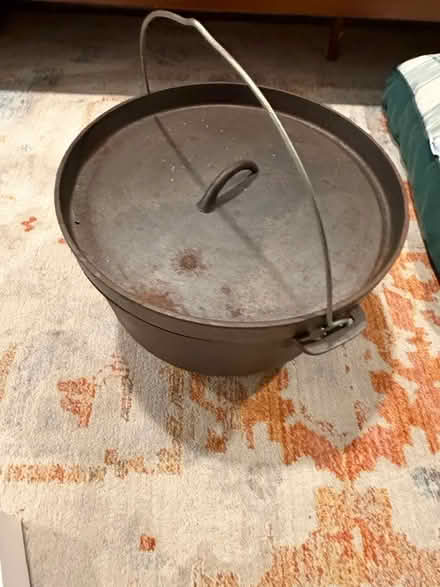 Photo of free Cast iron Dutch oven (Shaw) #2