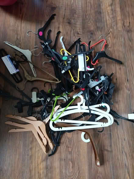 Photo of free Coat hangers (Corringham SS17) #1
