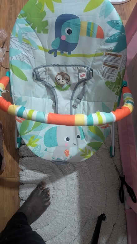 Photo of free Baby vibrating Bouncer (kersal M7) #2