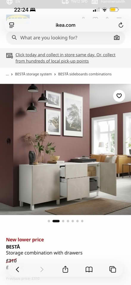 Photo of Sideboard (Hampton TW12) #2