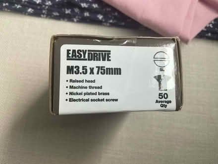 Photo of free Electrical screws m3.5 x 75mm (Wistaston CW2 6) #2