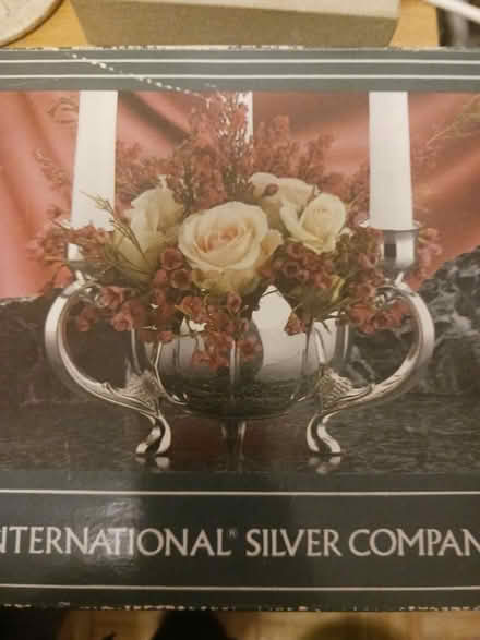 Photo of free Silverplate candle flower holder (West Village by 10 Downing St) #3
